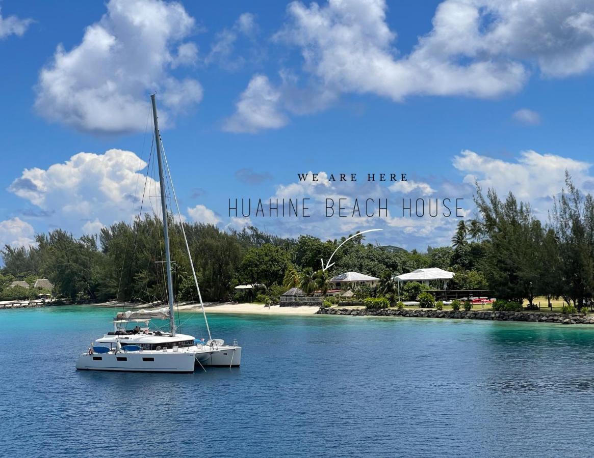 Manava Huahine Beach House Apartamento Fare Exterior foto